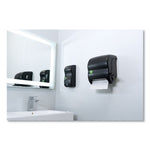 Load image into Gallery viewer, Ecologic Rely Manual Foam Soap And Sanitizer Dispenser, 900 Ml, 5,5 X 4,5 X 9.25, Black