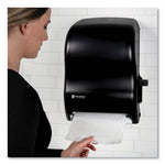Load image into Gallery viewer, Lever Roll Towel Dispenser, Classic, 12.94 X 9.25 X 16.5, Transparent Black Pearl