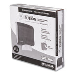 Load image into Gallery viewer, Ultrafold Fusion C-fold And Multifold Towel Dispenser, 11.5 X 5.5 X 11.5, Black