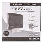 Load image into Gallery viewer, Ultrafold Fusion C-fold And Multifold Towel Dispenser, 11.5 X 5.5 X 11.5, Black