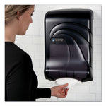 Load image into Gallery viewer, Ultrafold Multifold/c-fold Towel Dispenser, Oceans, 11.75 X 6.25 X 18, Transparent Black Pearl