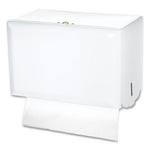 Load image into Gallery viewer, Singlefold Paper Towel Dispenser, 10.75 X 6 X 7.5, White