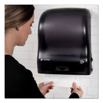Load image into Gallery viewer, Simplicity Mechanical Roll Towel Dispenser, 15.25 X 13 X 10.25, Black