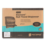 Load image into Gallery viewer, Element Lever Roll Towel Dispenser, Oceans, 12.5 X 8.5 X 12.75, Black Pearl
