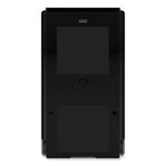 Load image into Gallery viewer, Transparent Manual Dispenser, 1 L, 4.92 X 4.5 X 9.25, Black/chrome, 15/carton