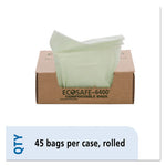 Load image into Gallery viewer, Ecosafe-6400 Bags, 13 Gal, 0.85 Mil, 24" X 30", Green, 45/box