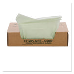Load image into Gallery viewer, Ecosafe-6400 Bags, 32 Gal, 0.85 Mil, 33" X 48", Green, 50/box