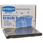 Load image into Gallery viewer, Insect-repellent Trash Bags, 35 Gal, 2 Mil, 33" X 45", Black, 80/box