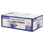 Load image into Gallery viewer, Total Recycled Content Plastic Trash Bags, 60 Gal, 1.5 Mil, 36" X 58", Brown/black, 100/carton