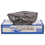 Load image into Gallery viewer, Total Recycled Content Plastic Trash Bags, 45 Gal, 1.5 Mil, 40" X 48", Brown/black, 100/carton