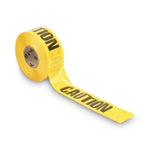 Load image into Gallery viewer, Caution Barricade Safety Tape, 3" X 1,000 Ft, Black/yellow