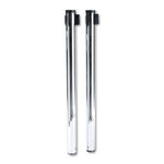 Load image into Gallery viewer, Adjusta-tape Crowd Control Stanchion Posts Only, Polished Aluminum, 40" High, Silver, 2/box