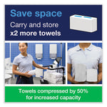 Load image into Gallery viewer, Peakserve Continuous Hand Towel, 1-ply, 7.91 X 8.85, White, 410 Wipes/pack, 12 Packs/carton