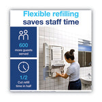 Load image into Gallery viewer, Peakserve Continuous Hand Towel, 1-ply, 7.91 X 8.85, White, 270 Wipes/pack, 12 Packs/carton