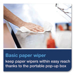 Load image into Gallery viewer, Basic Paper Wiper, 1-ply, 9 X 10.5, White, 250/box, 24 Boxes/carton