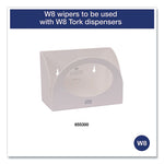 Load image into Gallery viewer, Small Pack Foodservice Cloth, 1-ply, 11.75 X 14.75, Unscented, White With Red Stripe, 50/poly Pack, 4 Packs/carton