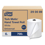 Load image into Gallery viewer, Advanced Matic Hand Towel Roll, 1-ply, 7.7" X 700 Ft, White, 6 Rolls/carton