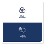 Load image into Gallery viewer, Basic Paper Wiper Roll Towel, 1-ply, 7.68" X 1,150 Ft, Natural, 4 Rolls/carton