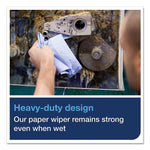 Load image into Gallery viewer, Heavy-duty Paper Wiper, 1-ply, 11.1" X 800 Ft, Blue