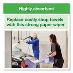 Load image into Gallery viewer, Heavy-duty Paper Wiper, 1-ply, 11.1" X 800 Ft, Blue
