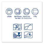 Load image into Gallery viewer, Advanced Shopmax Wiper 450, 8.5 X 10, Blue, 200/bucket, 2 Buckets/carton