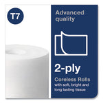 Load image into Gallery viewer, Advanced High Capacity Bath Tissue, Septic Safe, 2-ply, Coreless, White, 1,000 Sheets/roll, 36 Rolls/carton