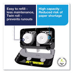 Load image into Gallery viewer, Elevation Coreless High Capacity Bath Tissue Dispenser, 14.17 X 5.08 X 8.23, Black