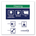 Load image into Gallery viewer, Industrial Cleaning Cloths, 1-ply, 12.6 X 10, Gray, 500 Wipes/roll