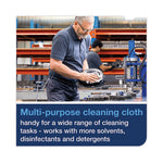 Load image into Gallery viewer, Industrial Cleaning Cloths, 1-ply, 16.34 X 14, Gray, 210 Wipes/box