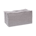 Load image into Gallery viewer, Industrial Cleaning Cloths, 1-ply, 16.34 X 14, Gray, 210 Wipes/box