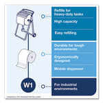 Load image into Gallery viewer, Heavy-duty Cleaning Cloth, 1-ply, 12.6" X 912.2 Ft, White