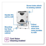 Load image into Gallery viewer, Peakserve Continuous Recessed Cabinet Hand Towel Adapter, 14.37 X 4.29 X 17.72, White