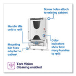 Load image into Gallery viewer, Peakserve Continuous Recessed Cabinet Hand Towel Adapter, 14.37 X 4.29 X 20.35, White