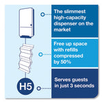 Load image into Gallery viewer, Peakserve Continuous Hand Towel Dispenser, 14.44 X 3.97 X 19.3, Black