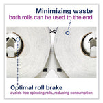 Load image into Gallery viewer, Elevation Bath Tissue Mini-jumbo Roll Twin Dispenser, 17 X 5.69 X 10.13, Black