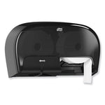 Load image into Gallery viewer, High Capacity Bath Tissue Roll Dispenser For Opticore, 16.62 X 5.25 X 9.93, Black
