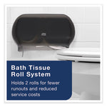 Load image into Gallery viewer, Twin Standard Roll Bath Tissue Dispenser, 12.75 X 5.57 X 8.25, Smoke