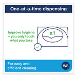 Load image into Gallery viewer, Small Bracket Wiper Dispenser, 8.42 X 4.22 X 5.74, White