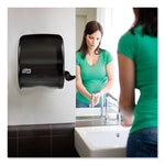 Load image into Gallery viewer, Compact Hand Towel Roll Dispenser, 12.49 X 8.6 X 12.82, Smoke