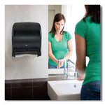 Load image into Gallery viewer, Hand Towel Dispenser, Electronic, 11.78 X 9.12 X 14.39, Translucent Smoke