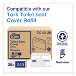 Load image into Gallery viewer, Toilet Seat Cover Dispenser, 16 X 3 X 11.5, White, 12/carton