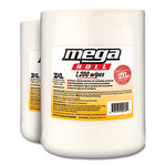 Load image into Gallery viewer, Gym Wipes Mega Roll Refill, 8 X 8, Unscented, White, 1,200/roll, 2 Rolls/carton