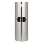 Load image into Gallery viewer, Standing Stainless Wipes Dispener, 12 X 12 X 36, Cylindrical, 5 Gal, Stainless Steel
