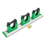 Load image into Gallery viewer, Hang Up Cleaning Holder, 14 X 3.15 X 2.17, Silver/green