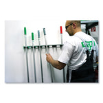 Load image into Gallery viewer, Hang Up Cleaning Holder, 14 X 3.15 X 2.17, Silver/green