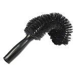 Load image into Gallery viewer, Starduster Pipe Brush, Green Polypropylene Bristles, 7.5" Brush, 6" Black Plastic Handle
