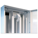 Load image into Gallery viewer, Coin-operated Soap Vender, 3-column, 16.25 X 9.5 X 37.75, White/blue