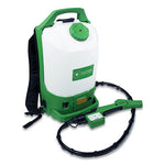 Load image into Gallery viewer, Professional Cordless Electrostatic Backpack Sprayer, 2.25 Gal, 0.65" X 48" Hose, Green/translucent White/black