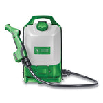 Load image into Gallery viewer, Professional Cordless Electrostatic Backpack Sprayer, 2.25 Gal, 0.65" X 48" Hose, Green/translucent White/black