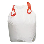 Load image into Gallery viewer, Heavy-duty Trash Bags, 13 Gal, 0.9 Mil, 24.5" X 27.38", White, 50 Bags/roll, 4 Rolls/box